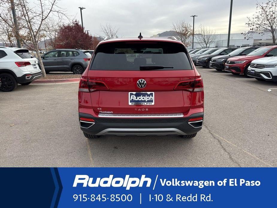 new 2024 Volkswagen Taos car, priced at $30,953