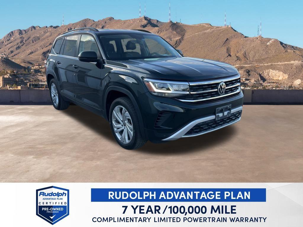 used 2021 Volkswagen Atlas car, priced at $19,556