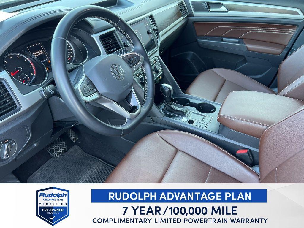 used 2021 Volkswagen Atlas car, priced at $19,556