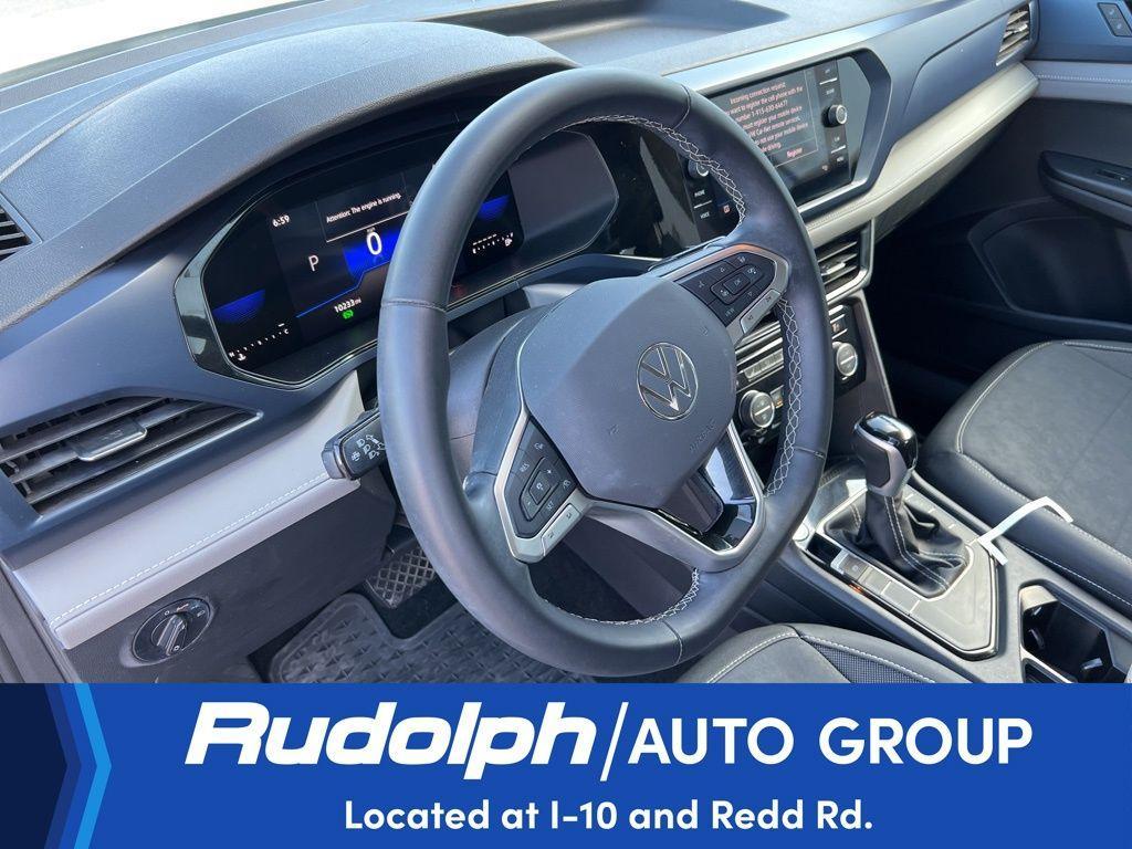 used 2024 Volkswagen Taos car, priced at $25,995