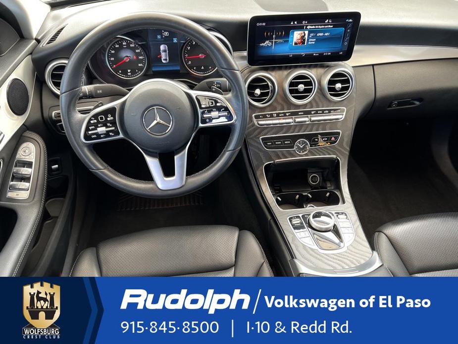 used 2019 Mercedes-Benz C-Class car, priced at $24,500