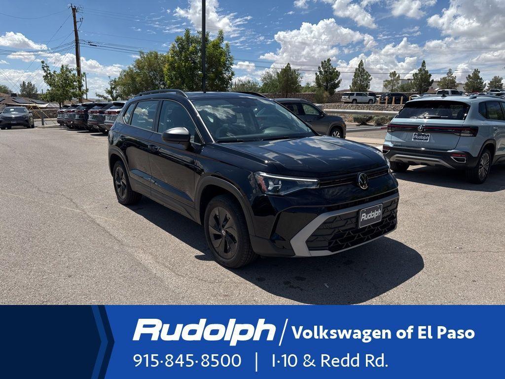 new 2025 Volkswagen Taos car, priced at $27,011