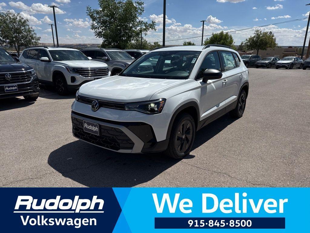 new 2025 Volkswagen Taos car, priced at $27,011
