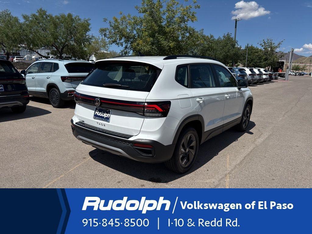 new 2025 Volkswagen Taos car, priced at $27,011