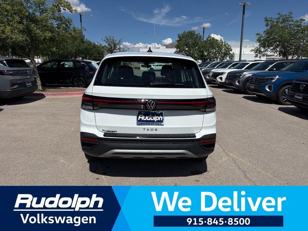 new 2025 Volkswagen Taos car, priced at $27,011