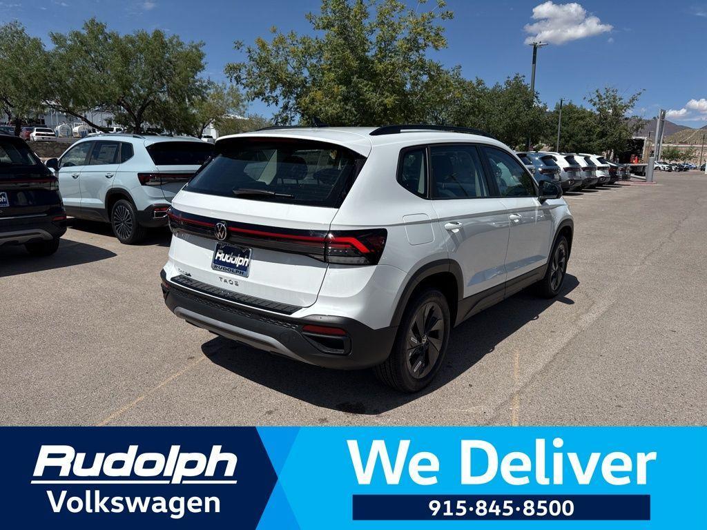 new 2025 Volkswagen Taos car, priced at $27,011