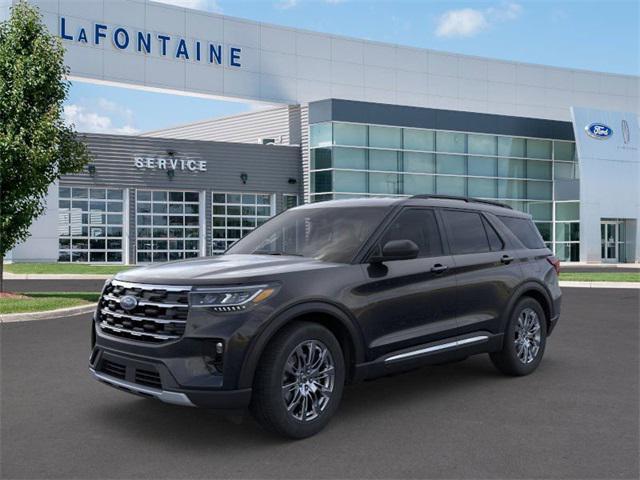 new 2025 Ford Explorer car, priced at $45,656