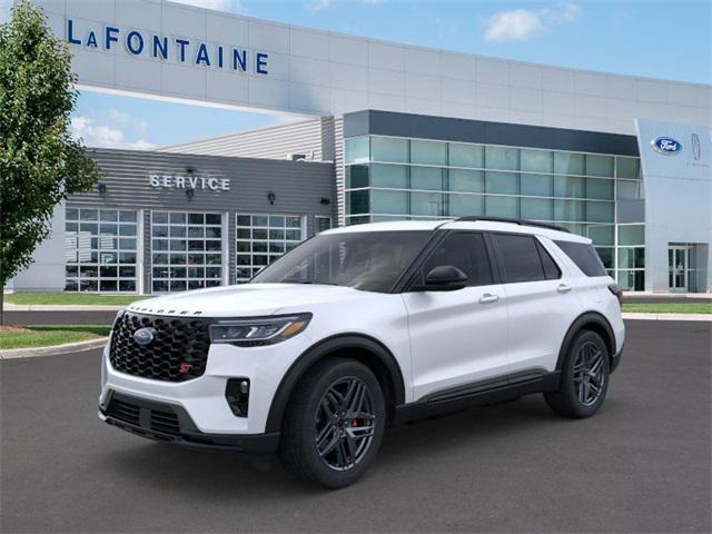 new 2025 Ford Explorer car, priced at $58,648