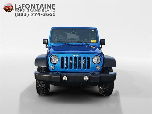 used 2016 Jeep Wrangler Unlimited car, priced at $12,500