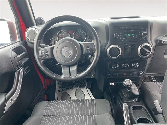 used 2012 Jeep Wrangler car, priced at $15,000