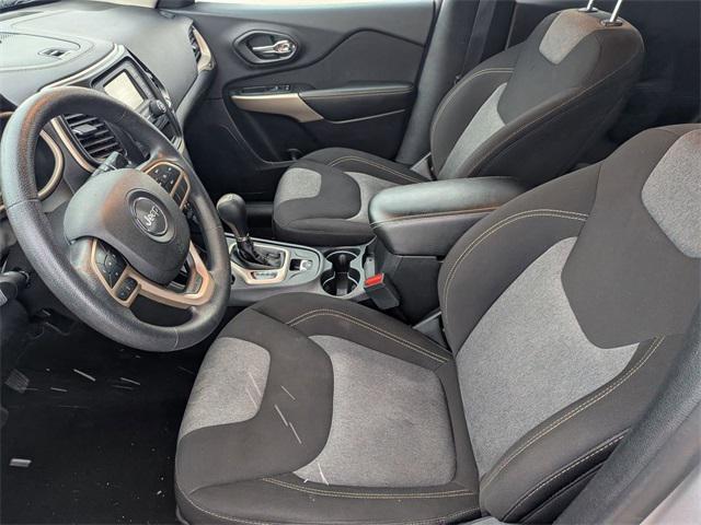 used 2018 Jeep Cherokee car, priced at $13,500