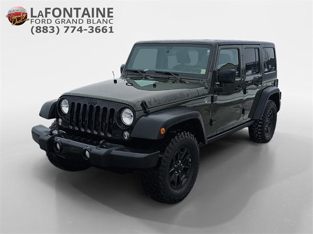 used 2015 Jeep Wrangler Unlimited car, priced at $14,800