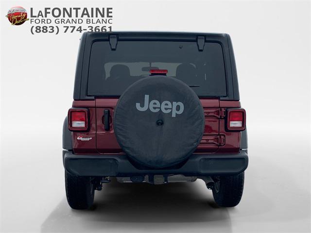 used 2021 Jeep Wrangler car, priced at $31,995