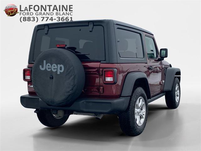 used 2021 Jeep Wrangler car, priced at $31,995