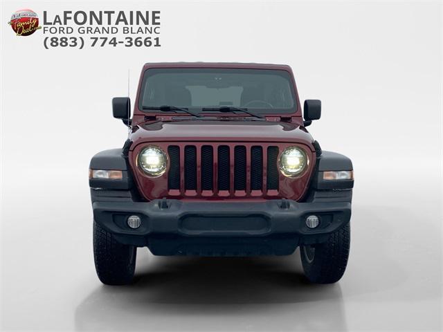 used 2021 Jeep Wrangler car, priced at $31,995