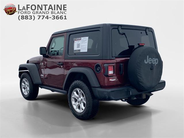 used 2021 Jeep Wrangler car, priced at $31,995