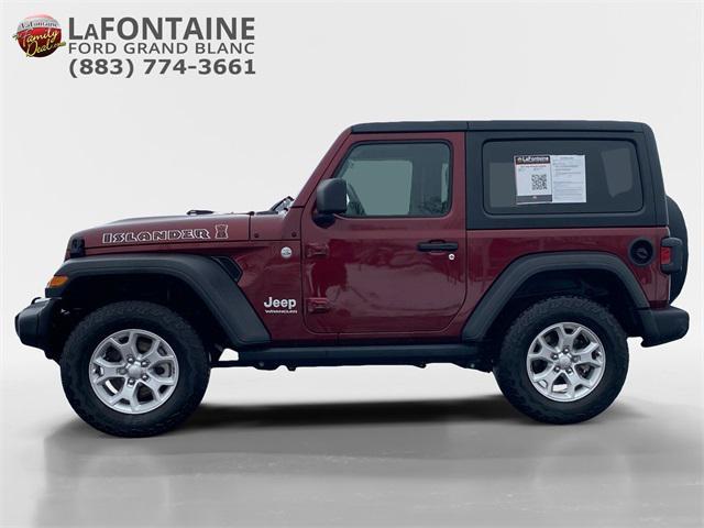 used 2021 Jeep Wrangler car, priced at $31,995