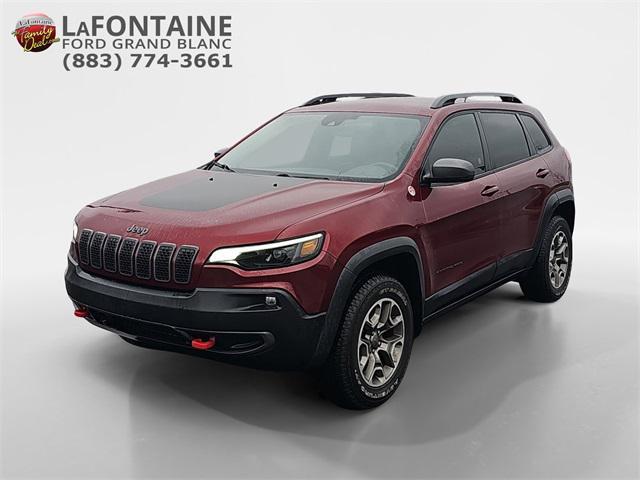 used 2021 Jeep Cherokee car, priced at $22,995