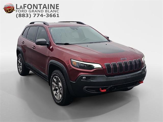 used 2021 Jeep Cherokee car, priced at $22,995