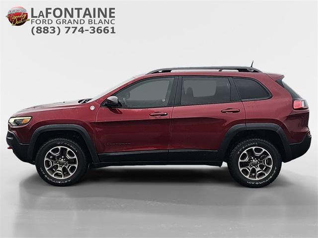 used 2021 Jeep Cherokee car, priced at $22,995