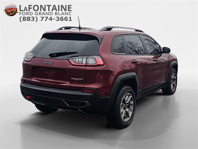 used 2021 Jeep Cherokee car, priced at $22,995