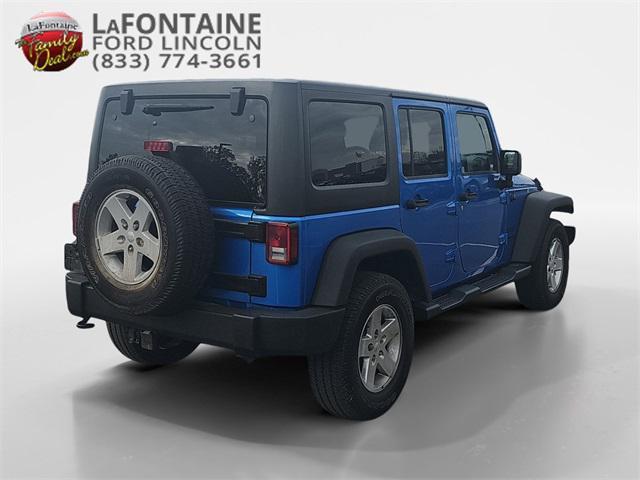 used 2015 Jeep Wrangler Unlimited car, priced at $19,500