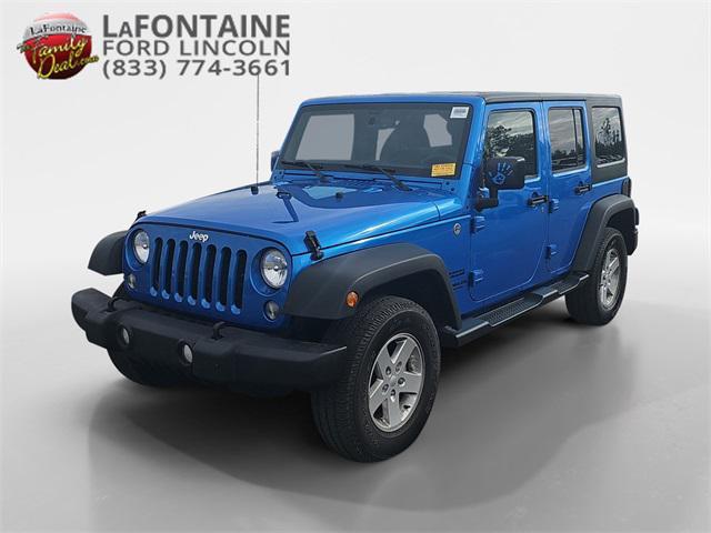 used 2015 Jeep Wrangler Unlimited car, priced at $19,500