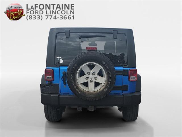 used 2015 Jeep Wrangler Unlimited car, priced at $19,500