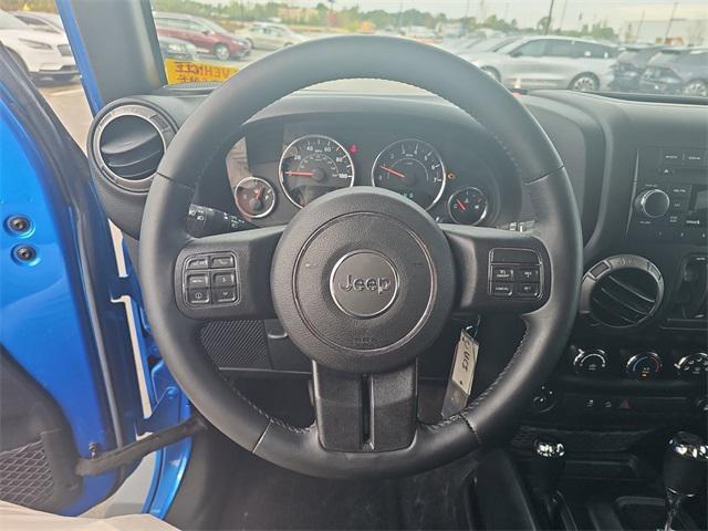 used 2015 Jeep Wrangler Unlimited car, priced at $19,500