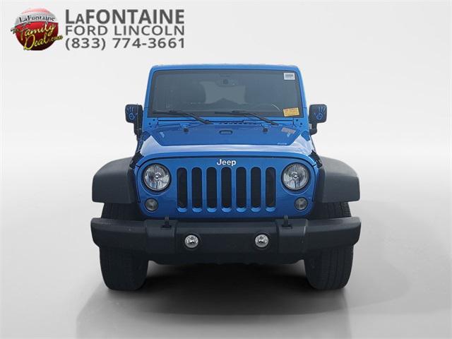 used 2015 Jeep Wrangler Unlimited car, priced at $19,500