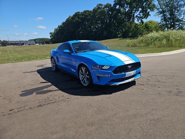 used 2022 Ford Mustang car, priced at $40,500