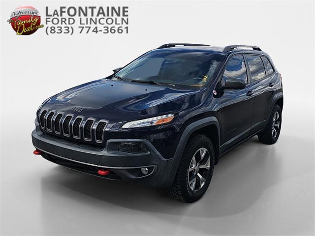 used 2015 Jeep Cherokee car, priced at $10,500