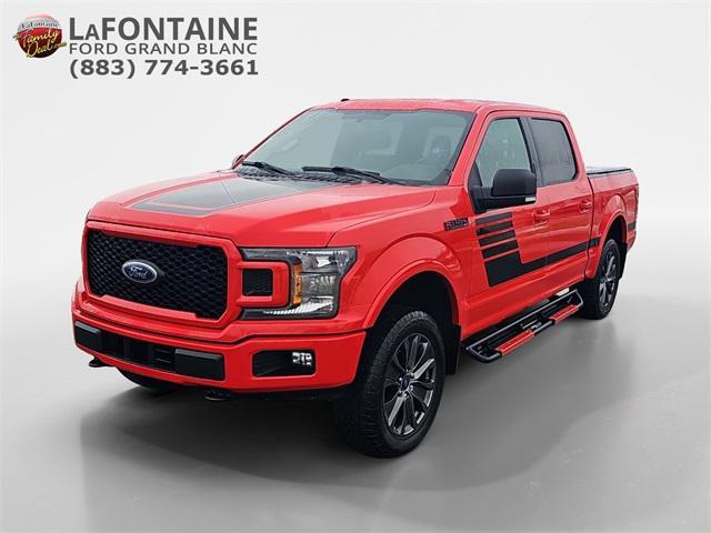 used 2018 Ford F-150 car, priced at $25,000