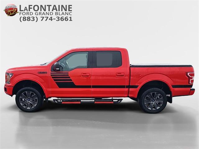 used 2018 Ford F-150 car, priced at $25,000