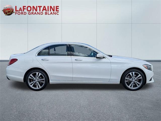 used 2015 Mercedes-Benz C-Class car, priced at $12,000