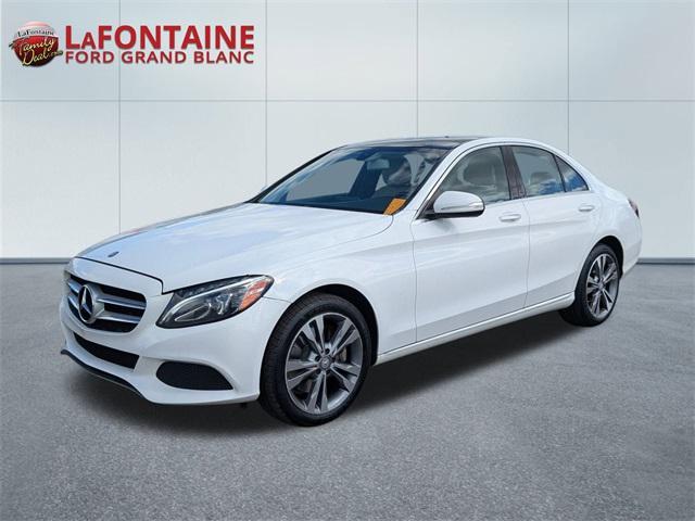 used 2015 Mercedes-Benz C-Class car, priced at $12,000