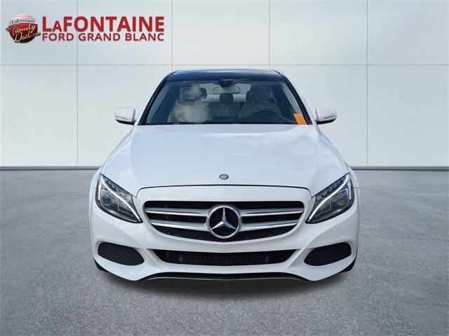 used 2015 Mercedes-Benz C-Class car, priced at $12,000