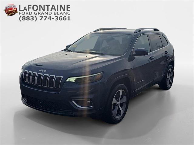 used 2021 Jeep Cherokee car, priced at $25,100