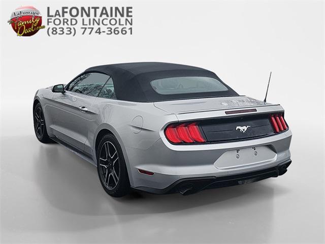 used 2018 Ford Mustang car, priced at $18,500