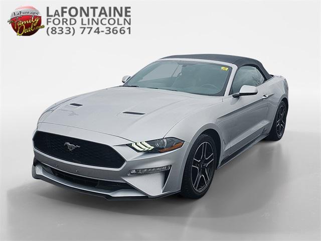 used 2018 Ford Mustang car, priced at $18,500