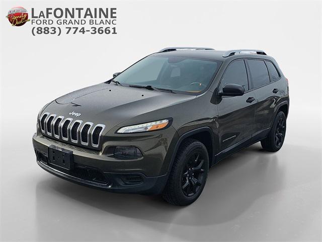 used 2015 Jeep Cherokee car, priced at $12,000