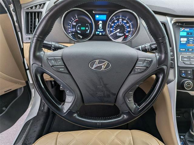 used 2015 Hyundai Sonata Hybrid car, priced at $9,900