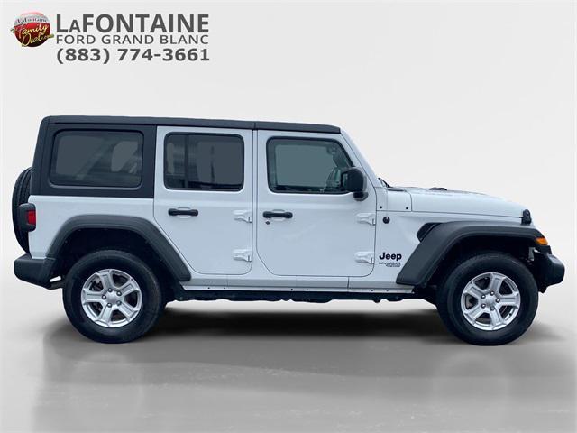 used 2021 Jeep Wrangler Unlimited car, priced at $30,300