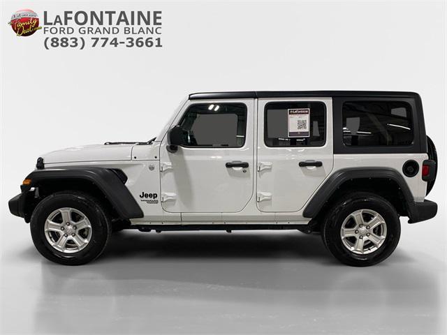 used 2021 Jeep Wrangler Unlimited car, priced at $30,300