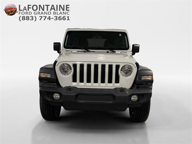 used 2021 Jeep Wrangler Unlimited car, priced at $30,300