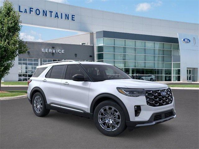 new 2025 Ford Explorer car, priced at $53,395