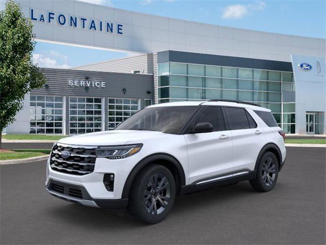 new 2025 Ford Explorer car, priced at $45,402