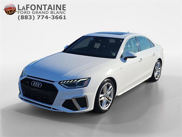 used 2023 Audi A4 car, priced at $25,000