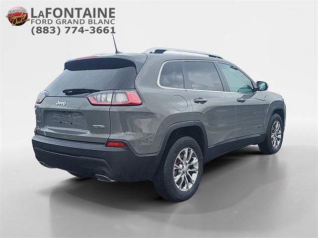 used 2021 Jeep Cherokee car, priced at $20,700