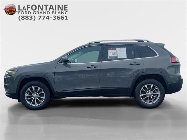 used 2021 Jeep Cherokee car, priced at $20,700